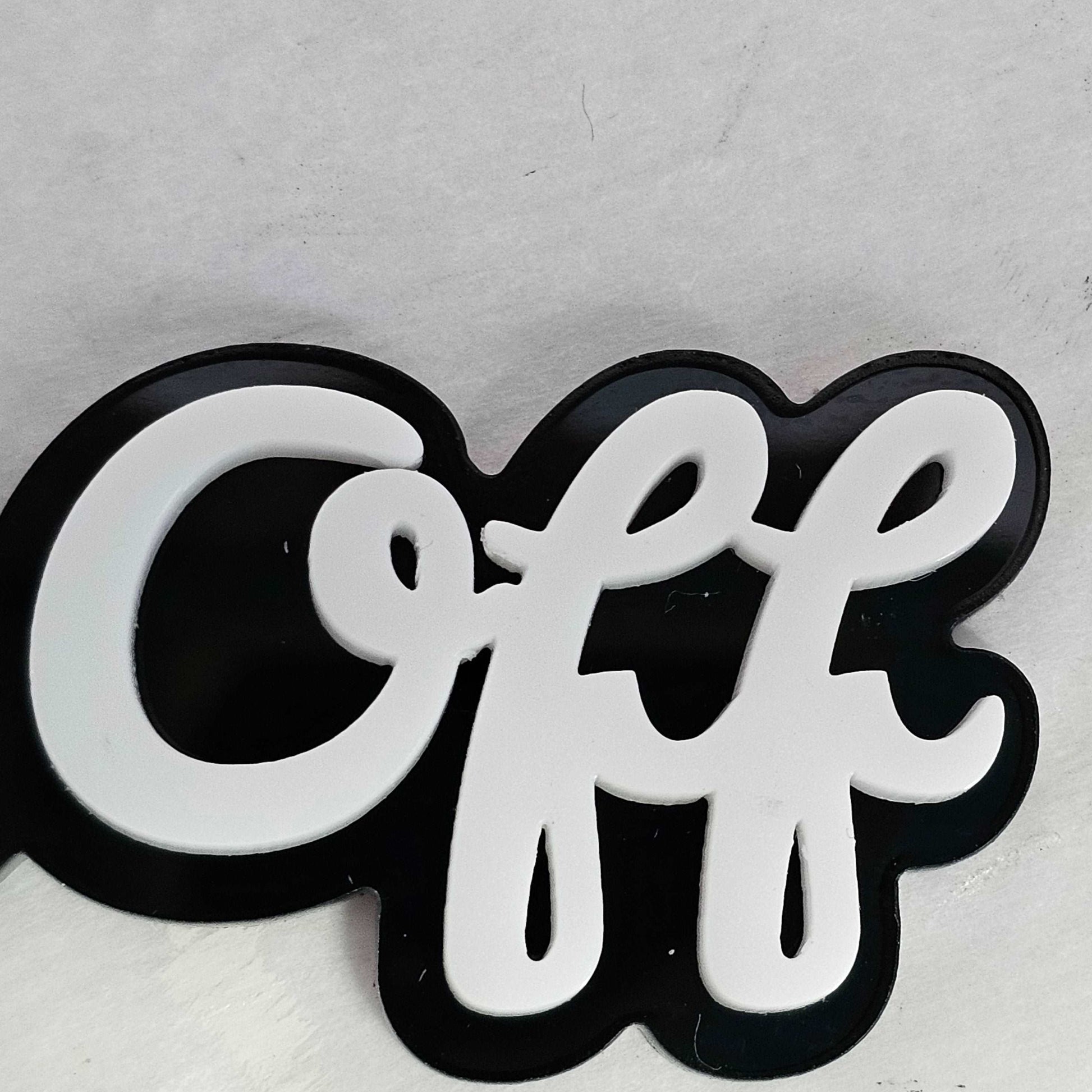 "Fucc Off" Key Chain, Funny Keychain, Sarcastic Gift, Novelty Key Holder, Humorous Accessory