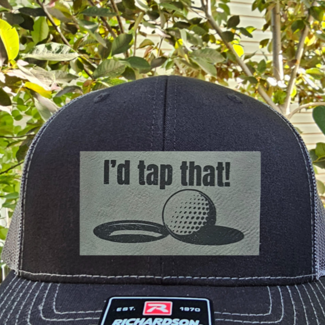 I'd tap that, golf humor, Rude Gift, Funny Gift for Him, Offensive Hat, Trucker Cap